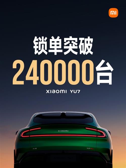港彩二四六天天好資料和小米YU7鎖單超預(yù)期與小米7天解鎖